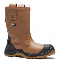 V12 VR690.01 Grizzly Tan Rigger Boots
